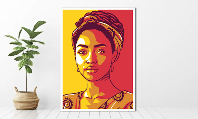 draw amazing hope art portrait
