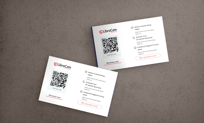 design a modern and unique business card fast