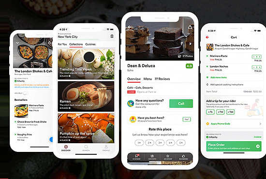 do food delivery app, restaurant app, delivery app, restaurant website, ubereats