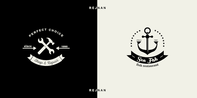 make a minimalist logo with source file