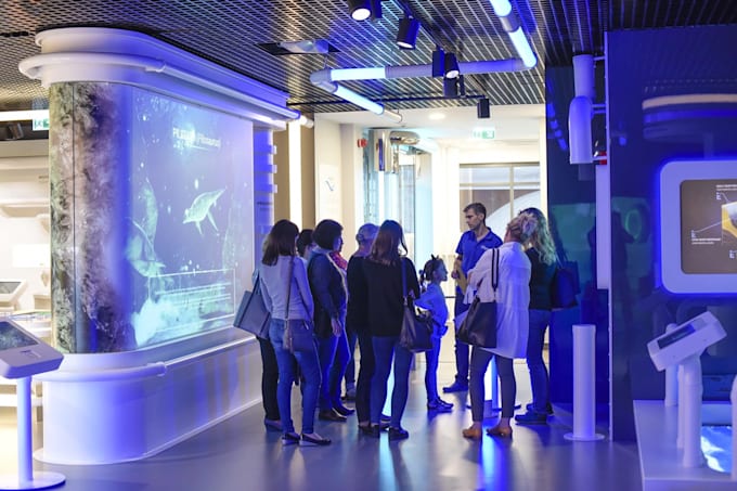 design your museum exhibition, gallery or public space