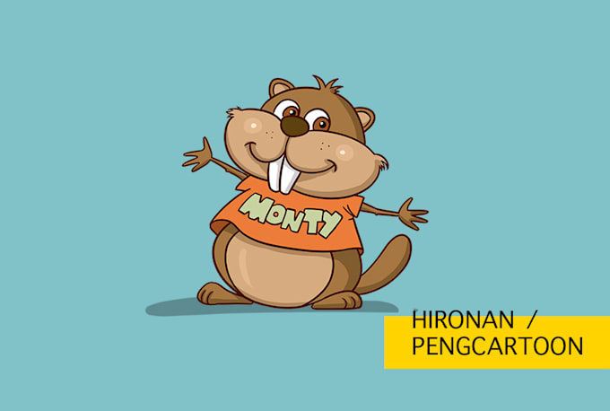design cartoon mascot character