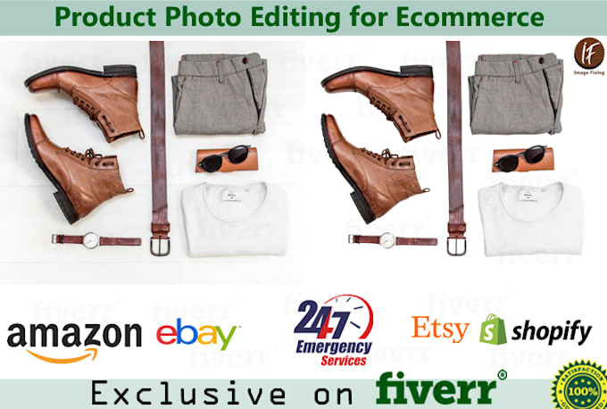 do product photo editing for ecommerce