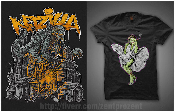 make an awesome tshirt design for you