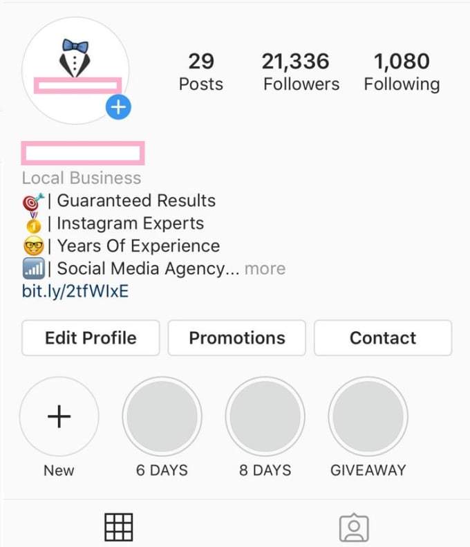 Write professional and eye catching instagram bio by Lincohen | Fiverr