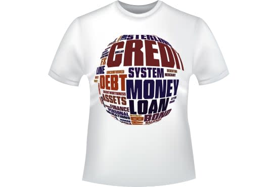 create anime or custom typography tshirt design