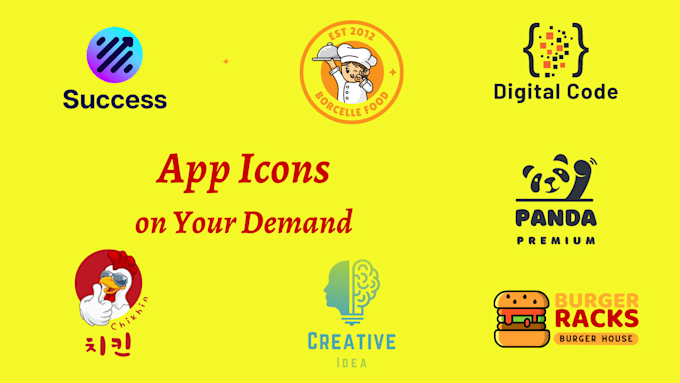 design professional mobile app icons