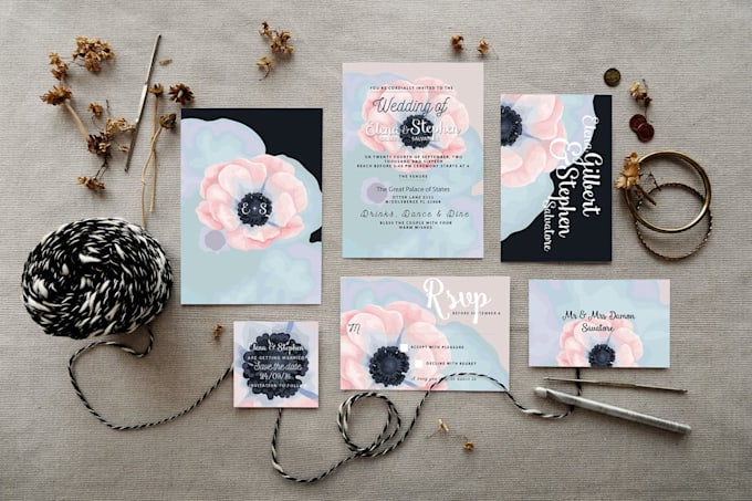 do wonderful complete wedding stationery suites, invitation
