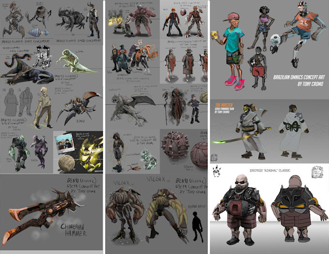 Do a character design for you by Tonycromo | Fiverr