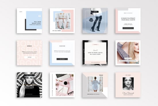 professionally design stunning instagram posts