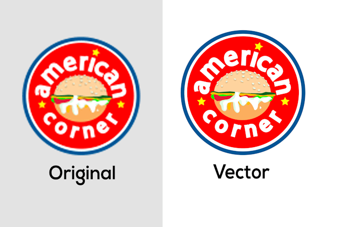 vector tracing, redraw logo, vectorise, convert image to vector