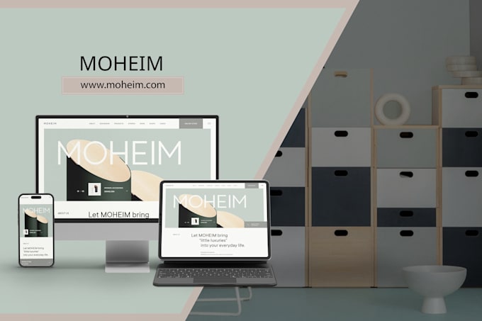 develop a business website for your business