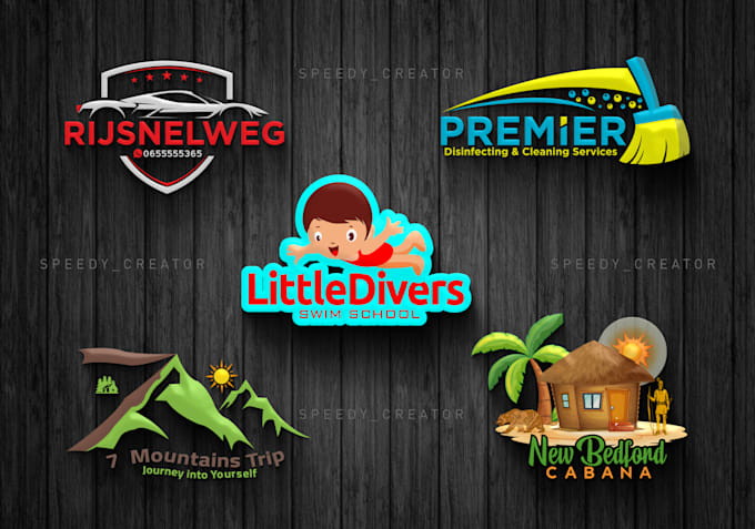 design perfect business logo with copyrights