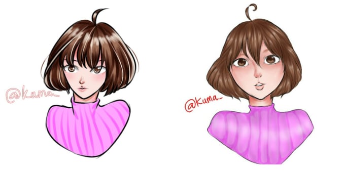 Desain For Anime Chara With Digital Art By Akumakuro302