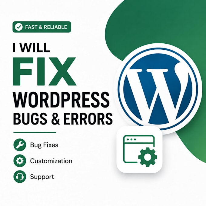 fix wordpress bugs plugin errors and website issues