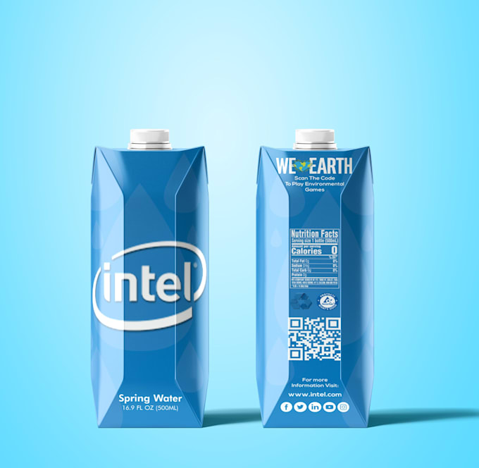 design premium product label or packaging