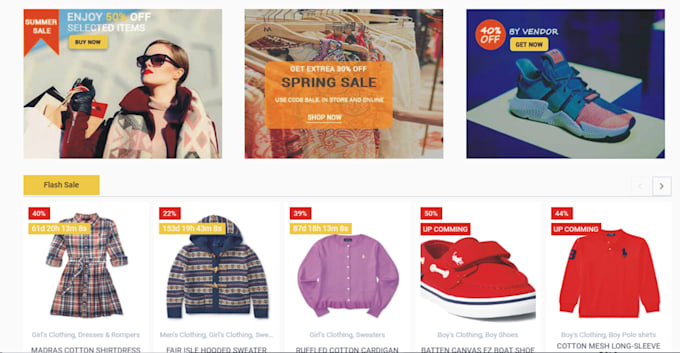 build ecommerce website professionally online store