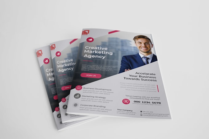 design one pager, flyer, one sheet, media kit