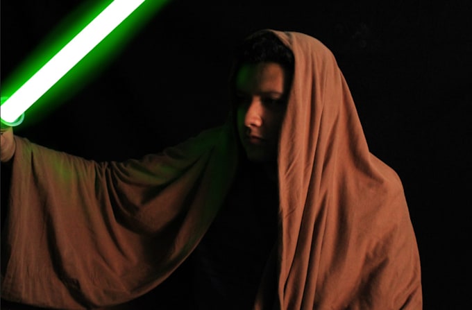 make a star wars edit in your photos