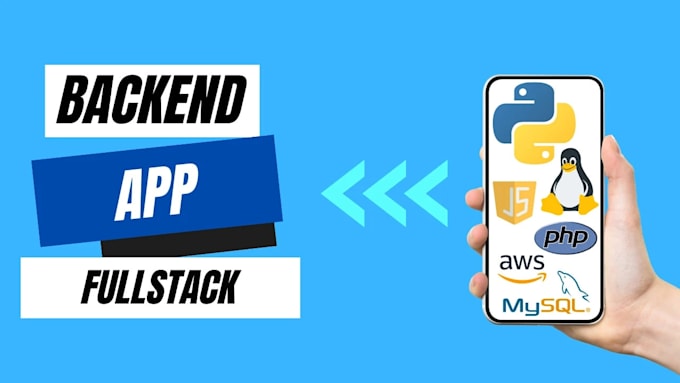 develop a backend for your app using django
