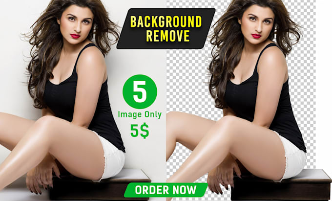 do hair masking and background removal in 24 hours