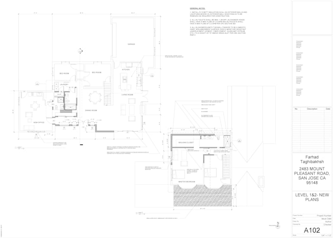 addition or garage permit plan