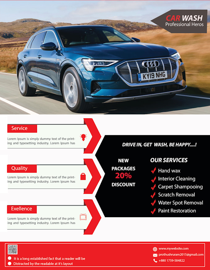 design professional flyer design
