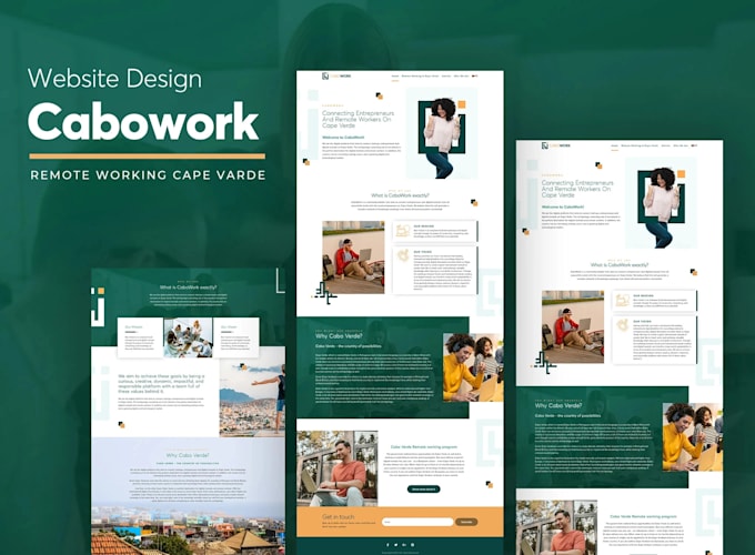 create wordpress website and landing pages