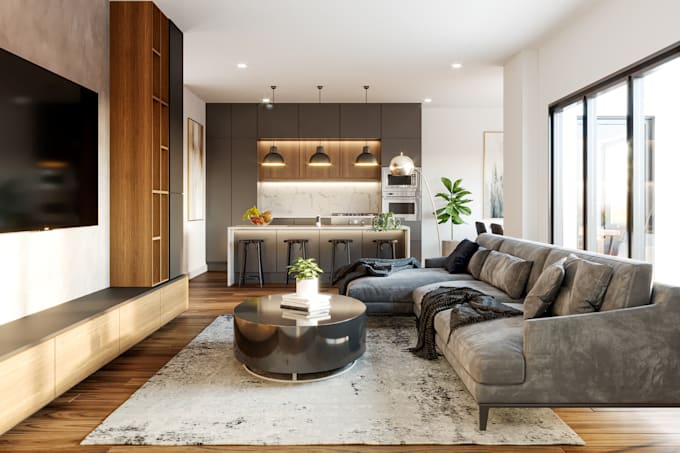 do beautiful interior architecture rendering