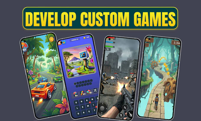 do reskin, develop 2d 3d unity mobile game development