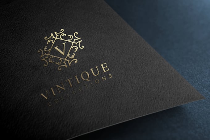 smart monogram logo design, then fancy