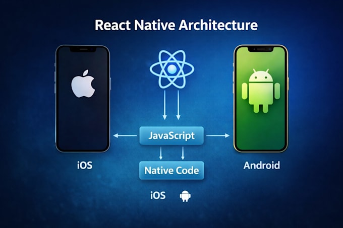 develop react native mobile apps for android and ios