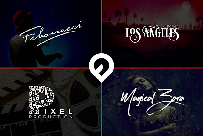 create a stunning signature or text based logo for your brand