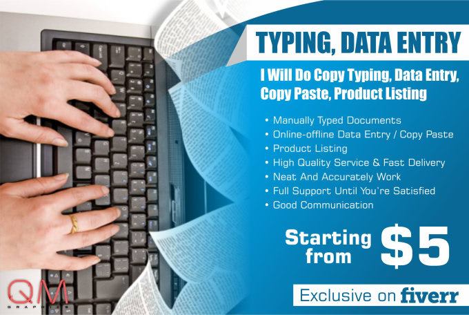 do data entry, excel work, copy paste and related jobs