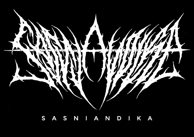 create custom death metal logo for your band or brand