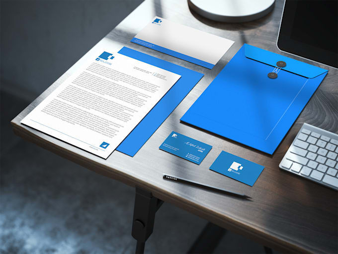 design professional letterhead in editable word format