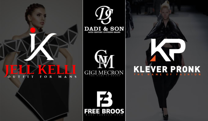 Do modern luxury clothing fashion logo in 24 hours by Visual_logos | Fiverr