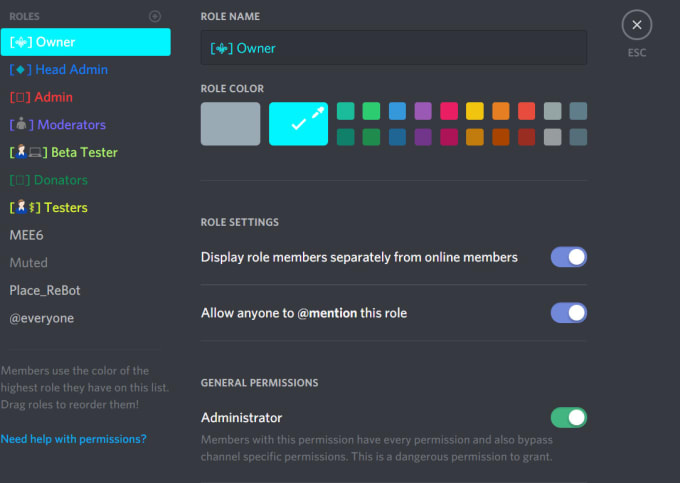 Setup Your Discord Server By Place Reboot