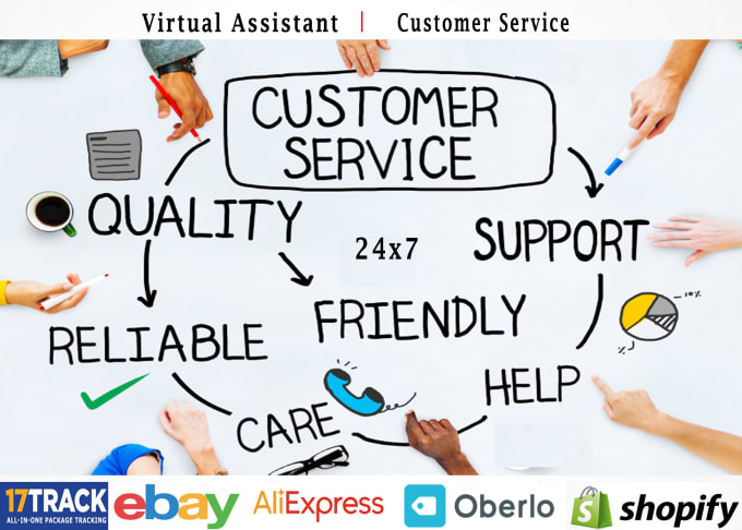 provide shopify virtual assistance and  customer service