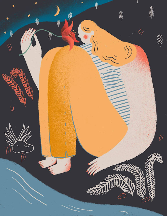 create unique  illustrations for whatever you need
