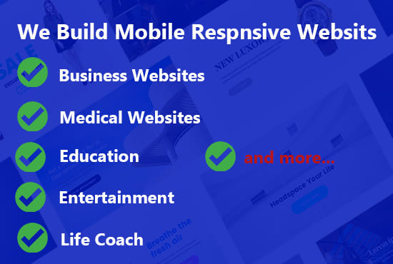 create wordpress website for company, medical, law,construction, engineering