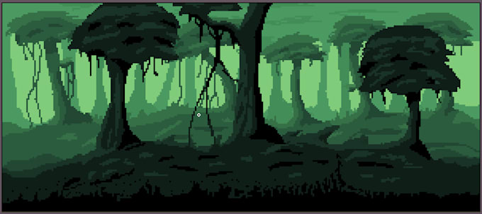 Draw Pixel Art Backgrounds And Or Sprites For Your Game By