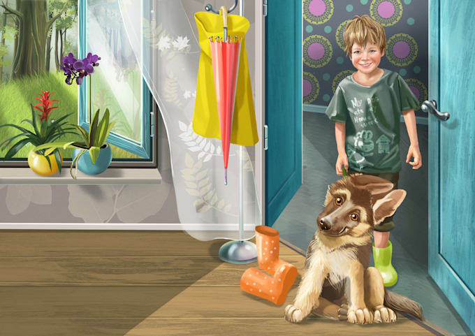 professional children book illustrations and covers
