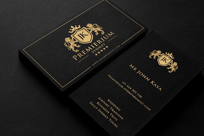 design 2 luxury business card
