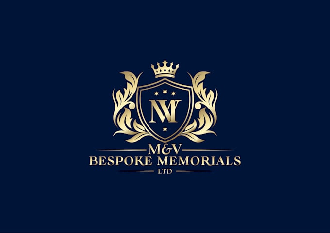 design modern premium luxury initial monogram lettering logo