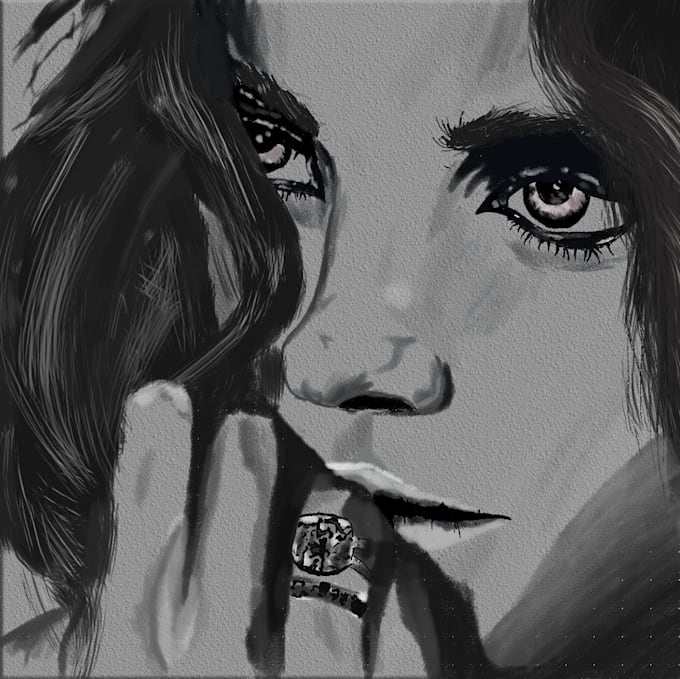 Create A Character And Add A Background Or Do A Realistic Drawing By Mathieuatnes
