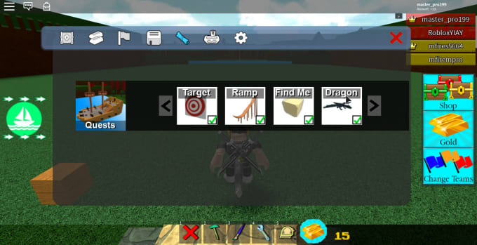 Help You Comeplete Build A Boat For Treasure On Roblox By Mrroasty