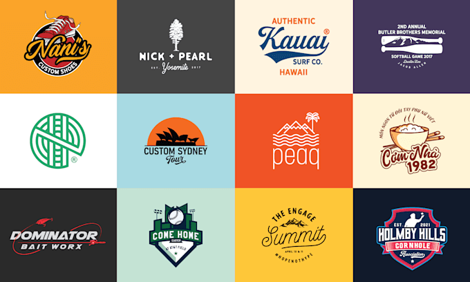 design vintage retro minimalist logo in 24hrs