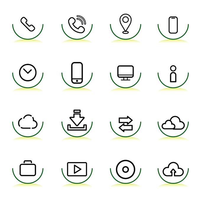 create custom vector icon, line art design for you