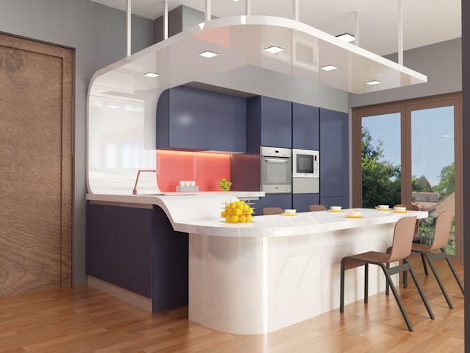 do creative kitchen design, wardrobe and any interior design